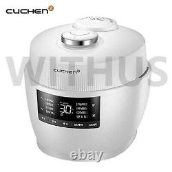Cuchen IH Pressure Rice Cooker for 3 Cups CRT-PQWK0340W White Color 220V