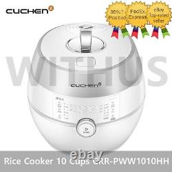 Cuchen IR Electric Rice Cooker for 10 Cups CRR-PWW1010HH White Color 220V