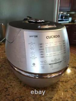 Cuckoo 10-Cup Large Multifunctional Electric Induction Rice Cooker CRP-JHVR1009F