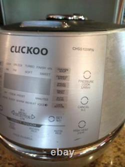 Cuckoo 10-Cup Large Multifunctional Electric Induction Rice Cooker CRP-JHVR1009F