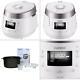 Cuckoo 10-cup High Pressure Rice Cooker In White
