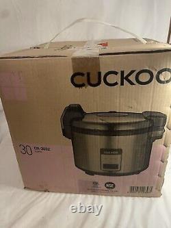 Cuckoo 30-Cup Commercial Rice Cooker (60 Cups Cooks) BRAND NEW