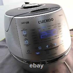 Cuckoo CRP-CHSS1009FN Smart Pressurized Programed Rice Cooker w Manuall
