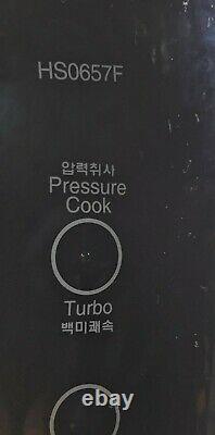 Cuckoo CRP-HS0657F 6 Cup Induction Heating Rice Cooker 110V Black