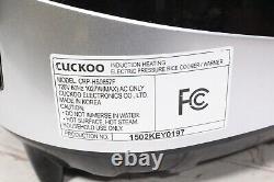 Cuckoo CRP-HS0657F Induction Heating Electric Pressure Rice Cooker 6 Cups Tested