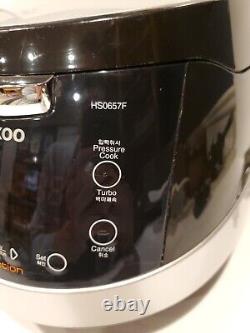 Cuckoo CRP-HS067F Induction Heating Electric Pressure Rice Cooker 6 Cups