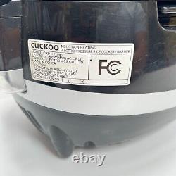 Cuckoo CRP-HY1083F Induction Heating Pressure Rice Cooker Black Pebble