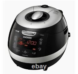 Cuckoo CRP-HZ0683FR Black & Silver Rice Cooker 6 Cup Lightly Used
