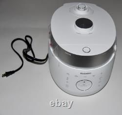 Cuckoo CRP-LHTR1009F 10 Cup IH Twin Pressure Rice Cooker, White