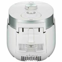 Cuckoo CRP-LHTR1009F 10 Cup Twin Pressure Rice Cooker, 16 Menu Options, White