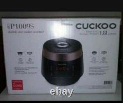 Cuckoo CRP-P1009S 10 Cup Heating Plate Electric Pressure Rice Cooker, 12 Menu