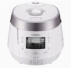 Cuckoo CRP-P1009S 10 Cup Pressure Rice Cooker White Very Lightly Used