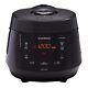 Cuckoo Crp Pk1001s Uncooked 10 Cup And 2.5 Quart Hp Pressure Rice Black Cooker