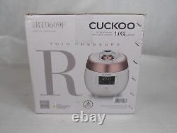 Cuckoo CRP-RT0609FW 6 cup Twin Pressure Plate Rice Cooker & Warmer-White