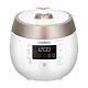 Cuckoo Crp-rt0609fw 6 Cup Twin Pressure Plate Rice Cooker & Warmer With High