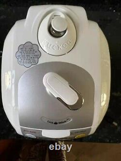 Cuckoo IH Electric Pressure Rice Cooker CRP-HF0610F (6 cups) Ivory/Silver