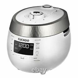 Cuckoo IH Pressure Rice Cooker CRP-R069FS 6 CUPS 220V (Expedited Shipping)