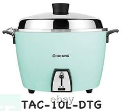 DHL TATUNG TAC-10L DTG 10 CUP Rice Cooker Pot AC 110V Baby Blue Complete Set
