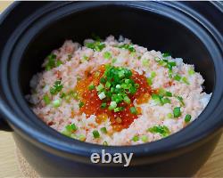 DONABE Clay Rice Cooker Pot Japanese Style made in Japan for 1 to 2 cups with