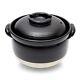 Donabe Clay Rice Cooker Pot Japanese Style Made In Japan For 2 To 3 Cups With Do