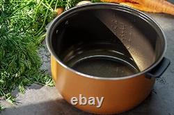 Digital Rice Cooker and Steamer, Timer 8 Cups Premium Inner Pot, Black
