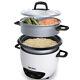 Electric Rice Cooker Food Steamer 6 Cup Multifunctional Stainless Non Stick Pot