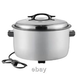 Electric Rice Cooker Warmer 124 cups Stainless Steel Sturdy Handles 3000 W