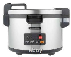 Hamilton Beach 37590 Stainless Steel 90-Cup Rice Cooker/Warmer 240V FREE SHIP