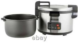 Hamilton Beach 37590 Stainless Steel 90-Cup Rice Cooker/Warmer 240V FREE SHIP