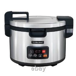Hamilton Beach 37590 Stainless Steel 90-Cup Rice Cooker / Warmer White
