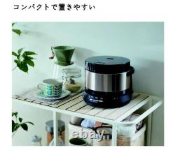 Hitachi IH Jar Rice cooker Brown Gold RZ-BS2M-N 2cups /IH 500W AC100V