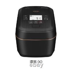 Hitachi IH Steam Rice Cooker RZ-W100EM 1.0L(5 cups) 100V Japan Domestic Black