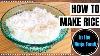 How To Make White Rice In The Ninja Foodi Pressure Cooker White Rice Super Fast U0026 Easy