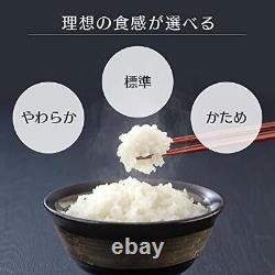 Iris Ohyama Rice Cooker 5.5 cups Pressure IH type Metallic brown Pressure IH t