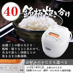Iris Oyama Rice Cooker 5.5-Cup White RC-MD50-W From Japan