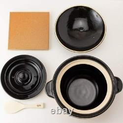 JAPAN HQ Rice Cooker(Pottery) NAGATANIEN KAMADO-SAN (1,2,5 Cups/3 Ver.)