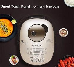 JOYDEEM Smart Induction Heating System Rice Cooker, 24-hours Pre-setting, 4L, 8Cup