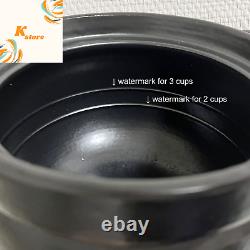 Japanese DONABE Clay Rice Cooker Pot Earthenware Made in Japan for 2 to 3 Cups w