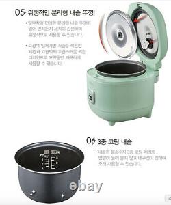 KOREA Poong Nyun MONO Minimal Electric Rice cooker 3 person, One touch cooking