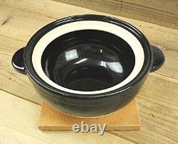 Kamado San 3cups CT-01 NAGATANIEN Donabe Rice Cooker Japanese Iga ware Gas