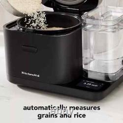 KitchenAid Grain and Rice Cooker 8 Cup with Automatically Sensing Integrated