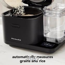 Kitchenaid Grain and Rice Cooker 8 Cup with Automatically Sensing Integrated Sca