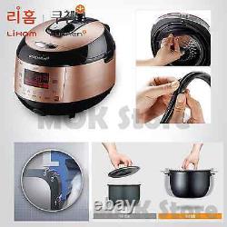 Lihom Cuchen Rice Cooker CJS-FA06010KV Smart Touch IH Pressure 6 CUPS 220V W