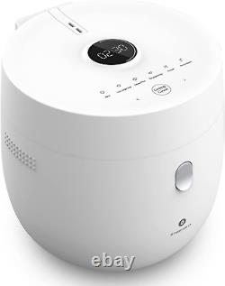 Low Carb Rice Cooker, Small Rice Cooker, 2/3/4Cups (Uncooked) Digital Touch Mini R