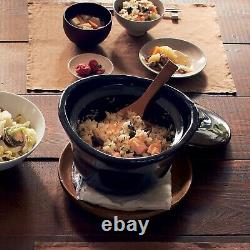 MUJI IGAYAKI DONABE OKOGE KAMADO cooked rice cooker Earthenware pot NABE 3 cups