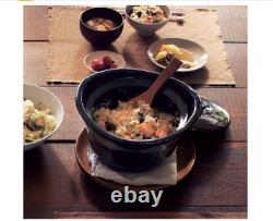 MUJI IGAYAKI DONABE OKOGE KAMADO cooked rice cooker Earthenware pot NABE 3 cups