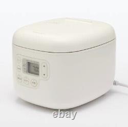 MUJI Rice cooker with a rice scoop (3 cups) NEW Japan