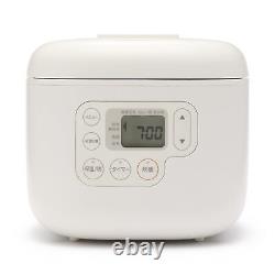 MUJI rice cooker with rice scoop holder 3 cups white MJ-RC3A3/12829065