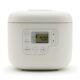 Muji Rice Cooker With Rice Scoop Holder, 3 Cups, White Mj-rc3a3/12829065 New Jp