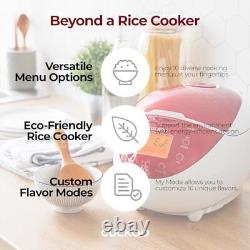 Micom Rice Cooker & Warmer, 6 cups, LCD-Display 11-Menu Options, Turbo, Mixed